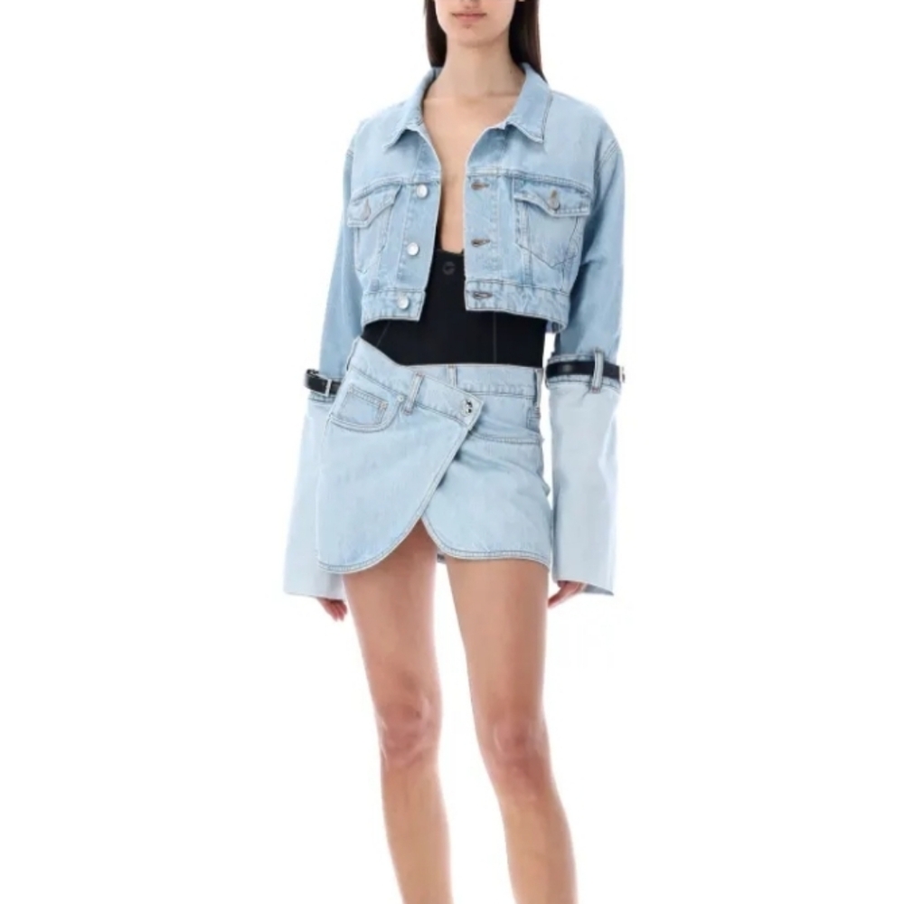 Coperni Sky Blue Denim Jacket - Picture 2 of 9